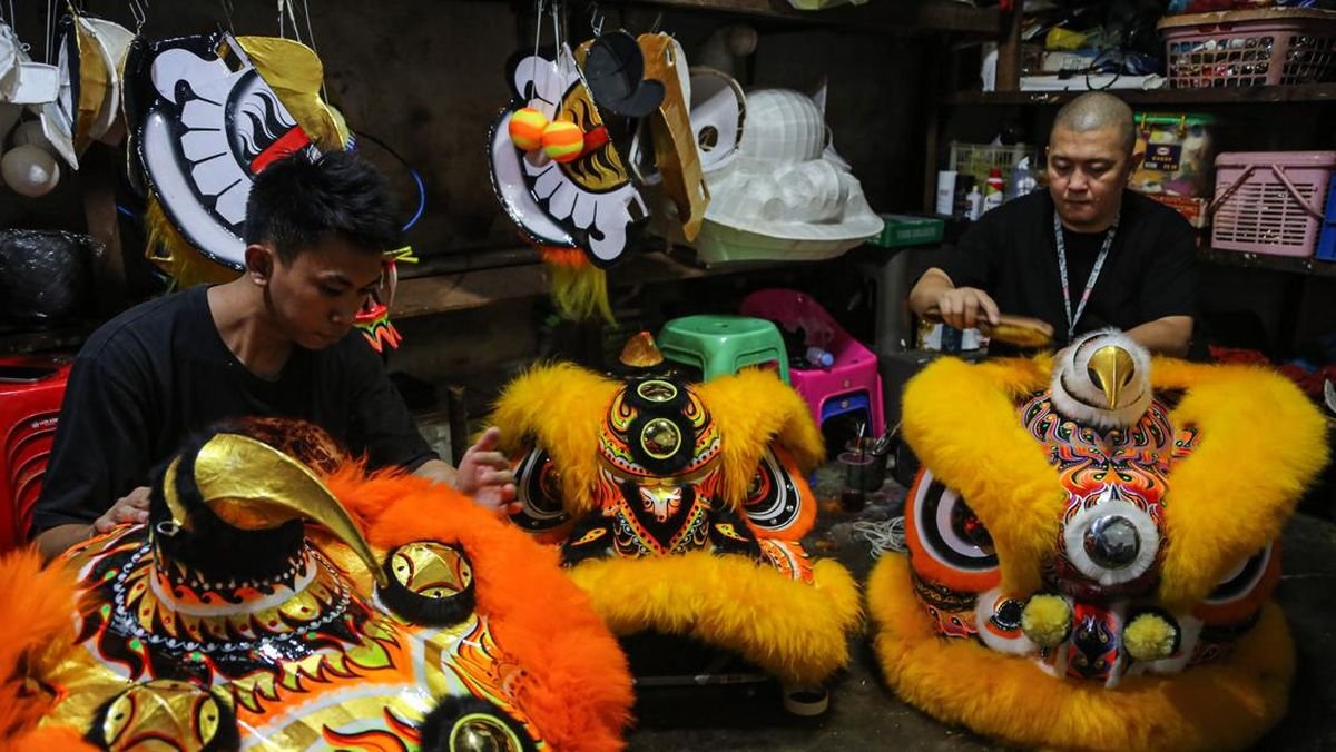 Lonjakan Pesanan Barongsai Semarang Jelang Imlek 2026